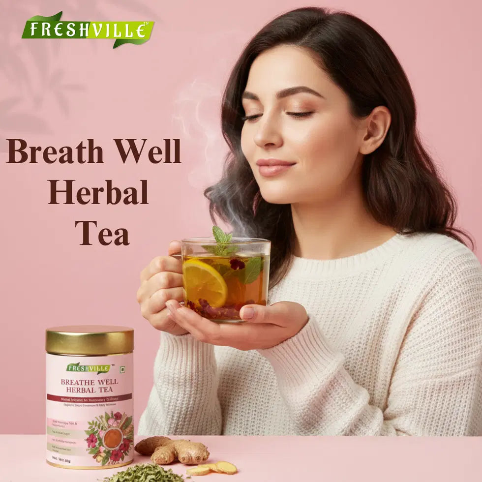 Freshville Breathe Well Herbal Tea